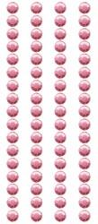 Bright Pink Small Round Crystal Stickers by Mark Richards USA - Scrapbook Supply Companies