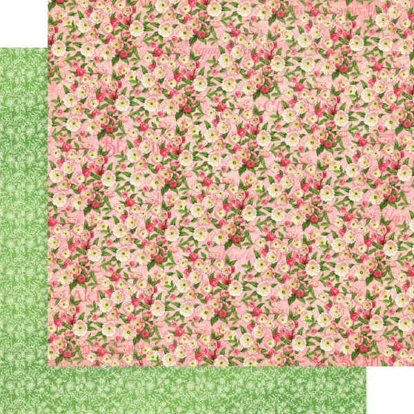 Ephemera Queen Collection Treat Yourself 12 x 12 Double-Sided Scrapbook Paper by Graphic 45