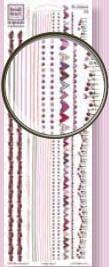 Kit #1 Valentine's Day Collection Scrapbook Paper & Embellishment Kit by Heidi Grace - 23 Pieces - Scrapbook Supply Companies