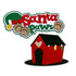 Santa Paws & Dog House 4 x 7 Laser Cut Scrapbook Embellishment by SSC Laser Designs