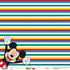 Disney Mickey Mouse Collection Mickey Stripes 12 x 12 Scrapbook Paper by Sandylion