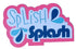 Splish Splash Title Fully-Assembled 4 x 7 Laser Cut Scrapbook Embellishment by SSC Laser Designs