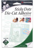 Sticky Dots Die-Cut Adhesive by Thermoweb- 12 Sheet Pad - Scrapbook Supply Companies