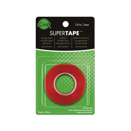 iCraft SuperTape Collection Permanent Adhesive by Thermoweb - 1/8" x 6 Yards - Scrapbook Supply Companies
