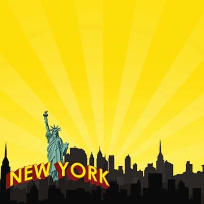 The State Line Collection New York 12 x 12 Scrapbook Paper by Reminisce - Scrapbook Supply Companies