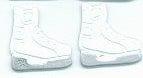 White Ice Skate Brads by Eyelet Outlet - Pkg. of 12