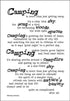 A Poem For A Page Collection Camping 5 x 7 Scrapbook Sticker Sheet by It Takes Two - Scrapbook Supply Companies