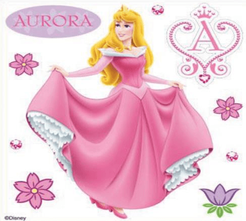 Disney Sleeping Beauty Collection Princess Aurora Scrapbook Embellishment by EK Success - Scrapbook Supply Companies