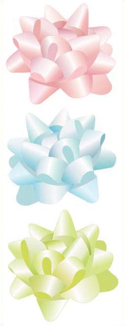 Baby Shower 3D Bows Scrapbook Embellishment by Jolee's By You.