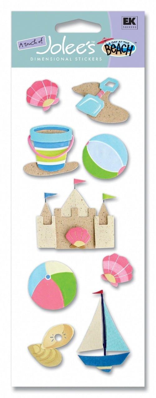 Sandcastles Vacation Scrapbook Embellishment by EK Success - Scrapbook Supply Companies