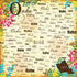 Paradise Collection Oahu 12 x 12 Scrapbook Paper by Scrapbook Customs - Scrapbook Supply Companies