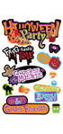 Halloween Collection Halloween Party 5 x 7 Glitter 3D Scrapbook Embellishment by Paper House Productions.