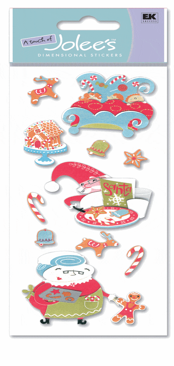 Santa's Treat Scrapbook Embellishment by EK Success - Scrapbook Supply Companies