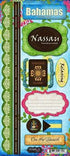 Paradise Collection Bahamas 6 x 12 Cardstock Sticker Sheet by Scrapbook Custom - Scrapbook Supply Companies
