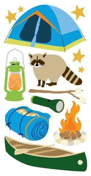 Camping Essentials Large Embellishment by Sandylion.