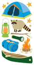 Camping Essentials Large Embellishment by Sandylion.