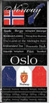Norway Collection Norway Vacation Scrapbook Stickers by Scrapbook Customs - Scrapbook Supply Companies