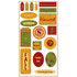 Fall Harvest Collection Cardstock Stickers by Moxxie - Scrapbook Supply Companies