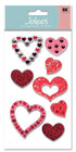 Heart Epoxy Scrapbook Embellishment by EK Success - Scrapbook Supply Companies