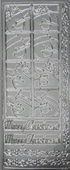 Silver Christmas Icon Peel Off Stickers by Mark Richards USA - Scrapbook Supply Companies