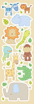 Jungle Animals Collection Alphabet Foam Stickers by Sandylion - Scrapbook Supply Companies