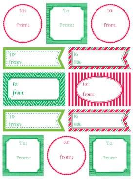 Labels By The Dozen Collection Christmas Labels by SRM Press - Scrapbook Supply Companies